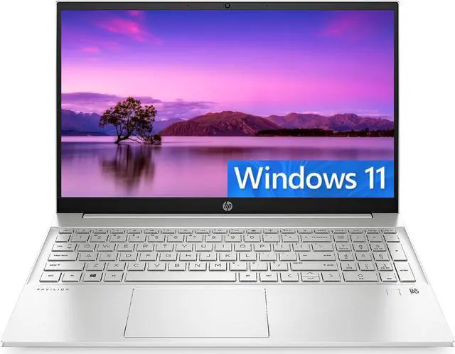 Main image of HP Pavilion 15 Laptop, 15.6" Full HD (1920x1080) Display, Intel Core i7-1255U 10 Cores Processor, Intel Iris Xe Graphics, 16GB DDR4  1TB PCIe SSD, Fingerprint Reader, Wi-Fi, Windows 11