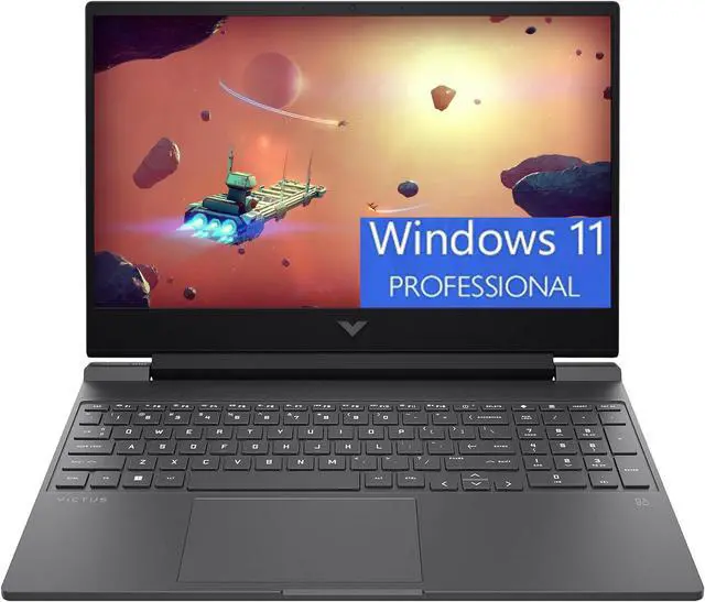 Main image of HP Victus 15 Gaming Laptop, 15.6" FHD 144Hz Display, 12th Gen Core i5-12450H 8 Cores, NVIDIA GeForce GTX 1650 4 GB GDDR5, 64GB DDR4  4TB PCIe SSD, WiFi 6, Backlit KB, Windows 11Pro