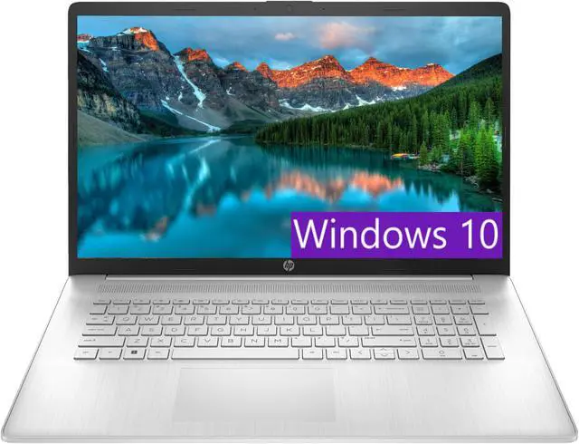 Main image of HP 17 Laptop, 17.3" HD+ Touchscreen Display, AMD Ryzen 5 7530U 6 cores Processor, AMD Radeon Graphics, 32GB DDR4  2TB PCIe SSD, Wi-Fi 6, HDMI, Backlit KB, Webcam, Windows 10