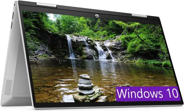 Main image of HP Pavilion x360 14 Laptop, 14" FHD Touchscreen, Intel Core i5-1235U 10 Cores Processor, Intel Iris Xe Graphics, 16GB DDR4  1TB PCIe SSD, Wi-Fi 6 and Bluetooth, Windows 10H