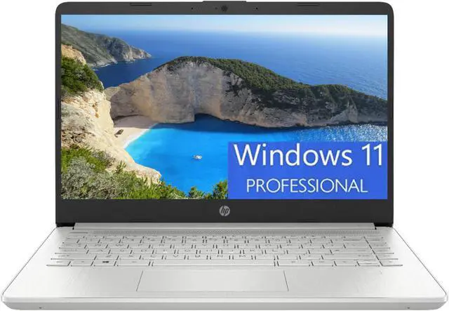 Main image of HP 14 Laptop, 14" Full HD Display, Intel Core i3-1115G4 Dual-Core Processor, Intel UHD Graphics, 20GB DDR4  2TB PCIe SSD, Webcam, WiFi, Bluetooth, Windows 11 Pro
