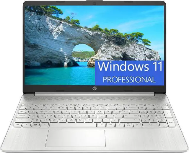 Main image of HP 15 Laptop, 15.6" Full HD (1920 x 1080) Display, Intel Core i3-1115G4 2 Cores Processor, Intel UHD Graphics, 20GB DDR4  512GB PCIe SSD, WiFi, Bluetooth 4.2, Webcam, Windows 11 Pro