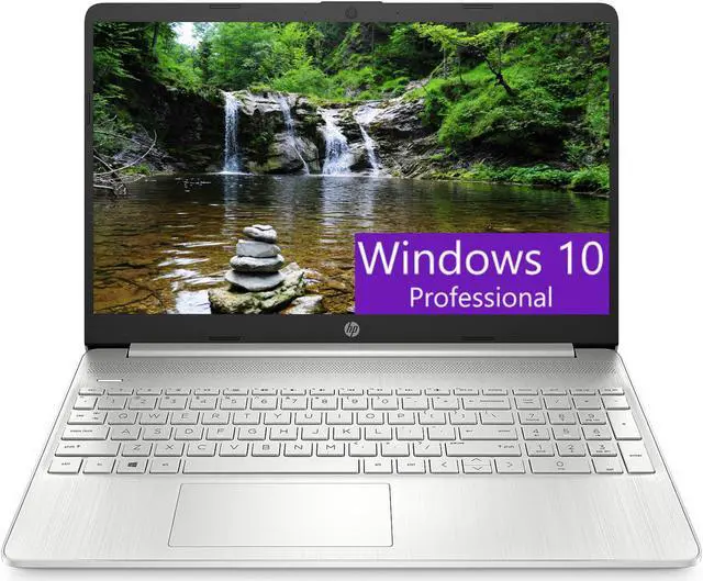 Main image of HP 15 Laptop, 15.6" HD Display, AMD Ryzen 3 5300U 4 Cores Processor, AMD Radeon Graphics, 36GB DDR4  512GB PCIe SSD, Webcam, HDMI, Wi-Fi, Windows 10 Pro