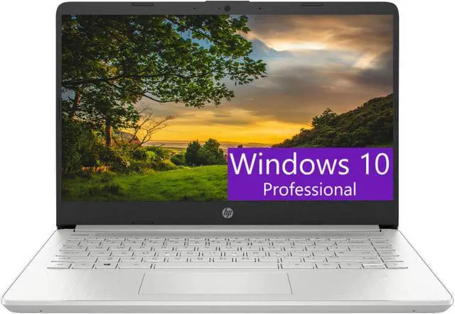 Main image of HP 14 Laptop, 14" Full HD Display, Intel Core i3-1115G4 Dual-Core Processor, Intel UHD Graphics, 12GB DDR4  512GB PCIe SSD, Webcam, WiFi, Bluetooth, Windows 10 Pro