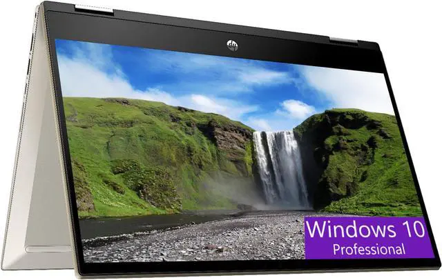 Main image of HP Pavilion x360 2-in-1 14 Laptop, 14" FHD Touchscreen, Intel Core i5-1135G7 4 Cores Processor, Intel Iris Xe graphics, 16GB DDR4  256GB PCIe SSD, Fingerprint Reader, Webcam, Windows 10 Pro