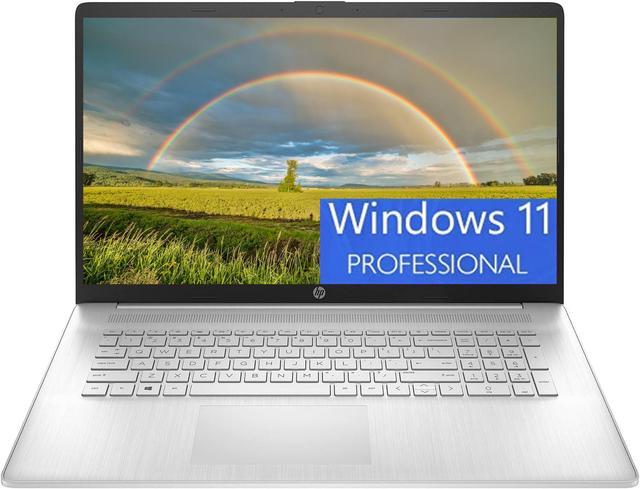 Main image of HP 17 Laptop, 17.3" Full HD (1920 x 1080) Display, Intel Core i5-1135G7 Quad-Core Processor, Intel Iris Xe Graphics, 20GB DDR4  1TB PCIe SSD, Wi-Fi and Bluetooth, Windows 11 Pro