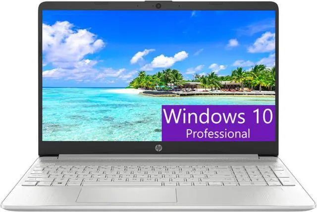 Main image of HP 15 Laptop, 15.6" HD Touchscreen, Intel Core i3-1215U 6 cores Processor, Intel UHD graphics, 12GB DDR4  512GB PCIe SSD, WiFi, Bluetooth, HDMI, USB-A&C, Windows 10 Pro