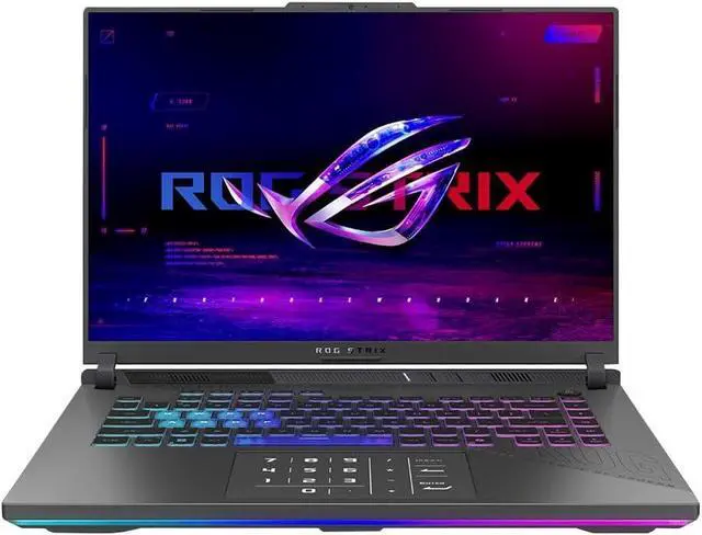 Alt view image 2 of 6 - ASUS ROG Strix G16 Gaming Laptop, 16" Full HD+165Hz, AMD Ryzen 9 8940HX 16 cores Processor, NVIDIA GeForce RTX 5070 8GB GDDR7, WiFi 6E, 32GB DDR5 1 TB PCIe SSD, Windows 11, Office 2021 License