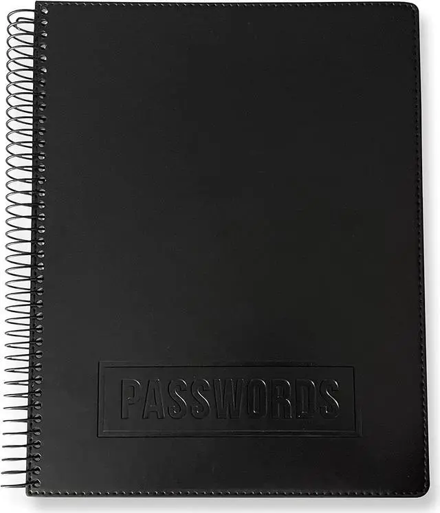 Main image of Faux Leather Executive Password Book