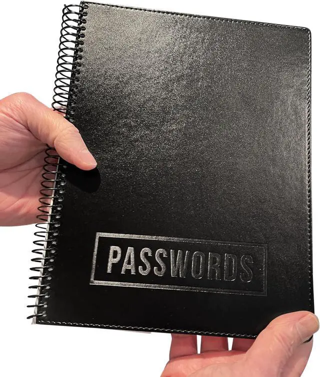 Alt view image 4 of 12 - Faux Leather Executive Password Book