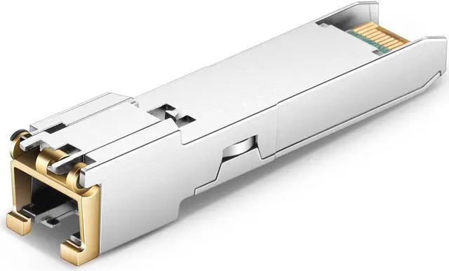 Alt view image 2 of 4 - QSFPTEK 10G SFP+ RJ45 Copper Module Transceiver 10GBASE-T for Cisco SFP-10G-T-S, Ubiquiti UF-RJ45-10G, Netgear, other Open Switches, Reach 30m