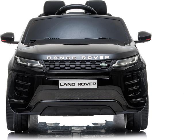 Alt view image 2 of 7 - Kids Outdoor Toys  12V Electric Car with RC Ride On Cars with Open Doors, Leather Seat, Suspension Wheels, MP4 Screen, Black, Americas Toys Compatible with Land Rover