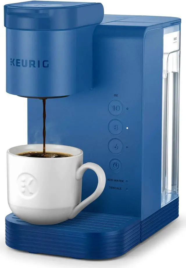 Alt view image 7 of 7 - Keurig K-Express Essentials Single Serve K-Cup Pod Coffee Maker, Pacific Blue