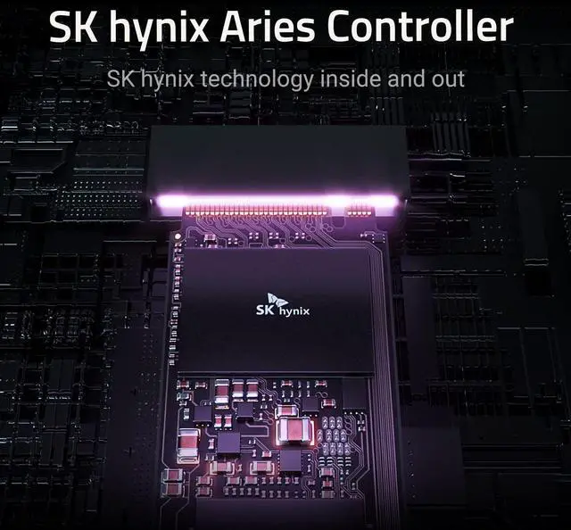 Alt view image 12 of 12 - SK hynix Platinum P41 M2 SSD 500GB, M.2 2280 NVME PCIe Gen4.0 Internal SSD l Up to 7,000MB/S l with 176-Layer NAND Flash