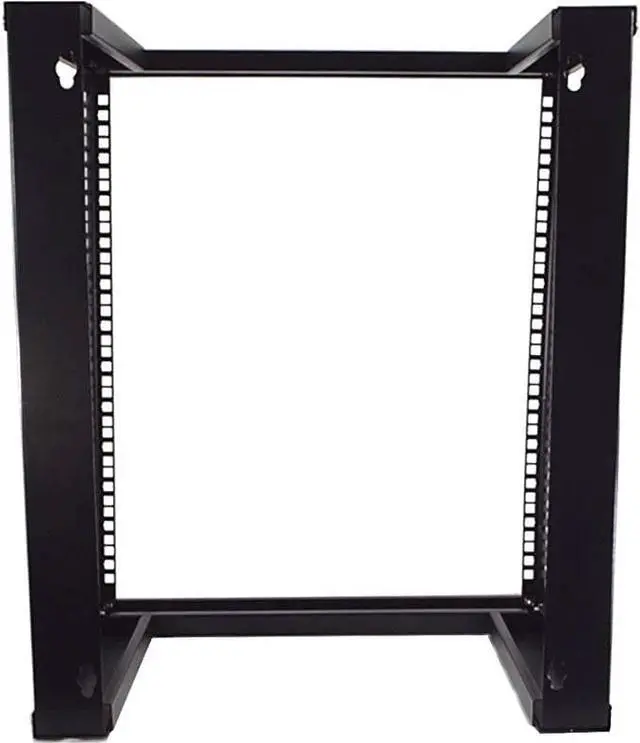 Alt view image 3 of 4 - CNAweb 19 Inch Open Frame 12U Wall Mount Network Rack Cabinet, 18 Inches Deep