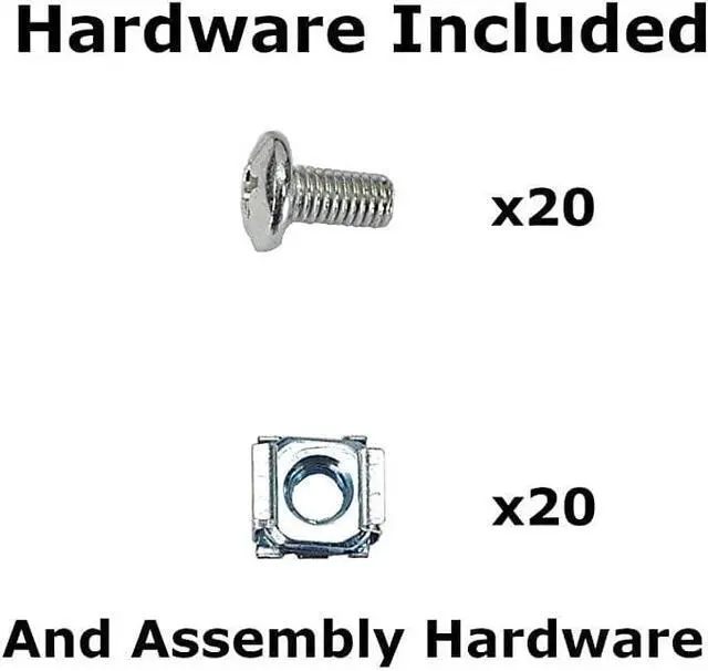 Alt view image 4 of 4 - CNAweb 19 Inch Open Frame 12U Wall Mount Network Rack Cabinet, 18 Inches Deep