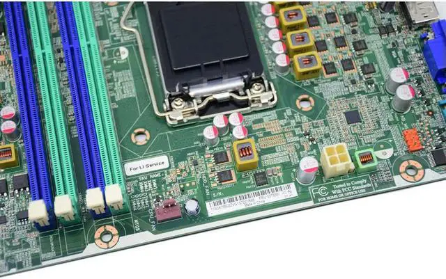 Alt view image 3 of 3 - Working  Desktop Motherboard  M91 M91P IS6XM Q67 03T8351 03T7300 03T6560 Good