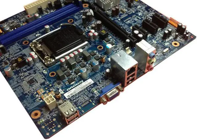 Alt view image 2 of 3 - For H430 S520 T410 H61 1155 CIH61MI H61H2-LM3 VER:1.0 32nm CPU Desktop System Motherboard