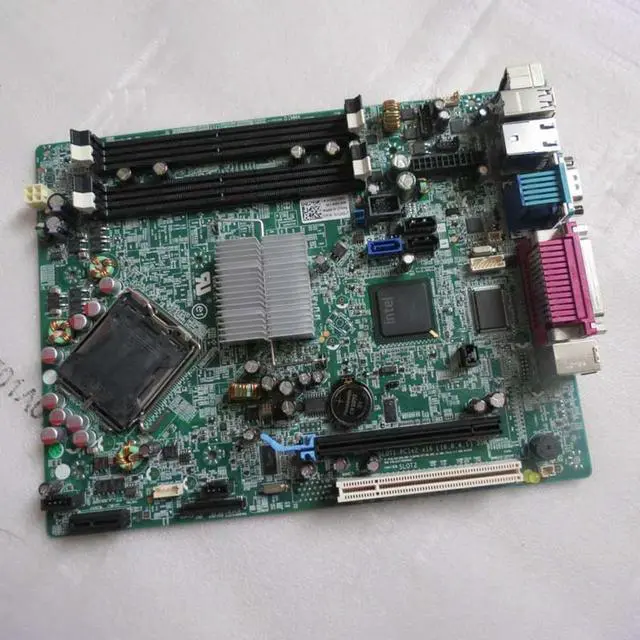Alt view image 2 of 3 - For Desktop Motherboard For Optiplex 960 SFF G261D 0G261D K075K 0K075K Q45 1156 BTX DDR2 Good