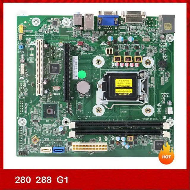 Main image of Desktop Motherboard For for 280 880 G1  900614-001 900614-601 862540-001 DDR3  H81 FX-ISB-8X-3 REV:1.0 Good