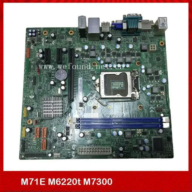 Main image of Working  Desktop Motherboard For  M71E M6220t M7300 IH61M 03T6014 03T8157 03T8179 Good