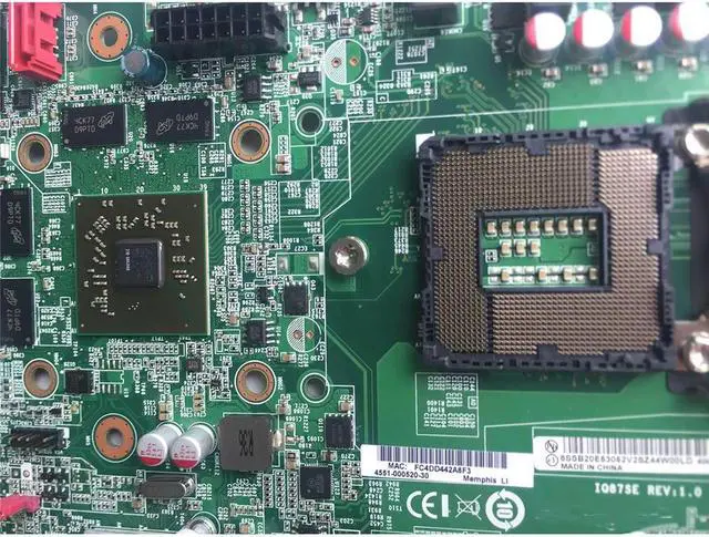 Alt view image 3 of 3 - All-in-One Motherboard For ThinkCentre M93Z M9350Z 00KT292 00KT271 IQ87SE Discrete Graphics Card