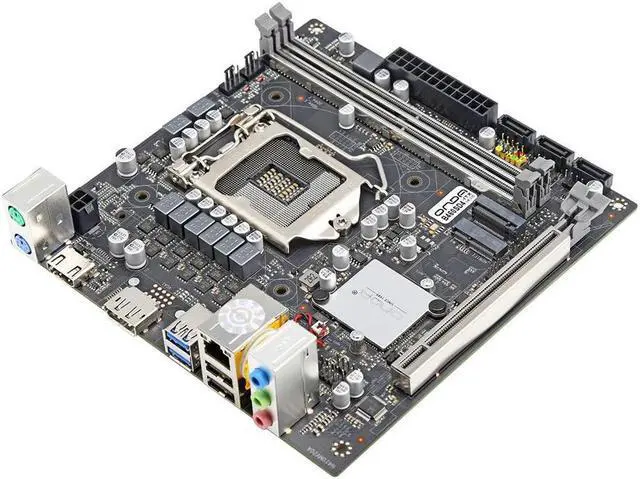 Alt view image 2 of 3 - Desktop Motherboard For Onda H410SD4 ITX DPMINI H410SD4-ITX LGA 1200 Support 10th Generation CPU