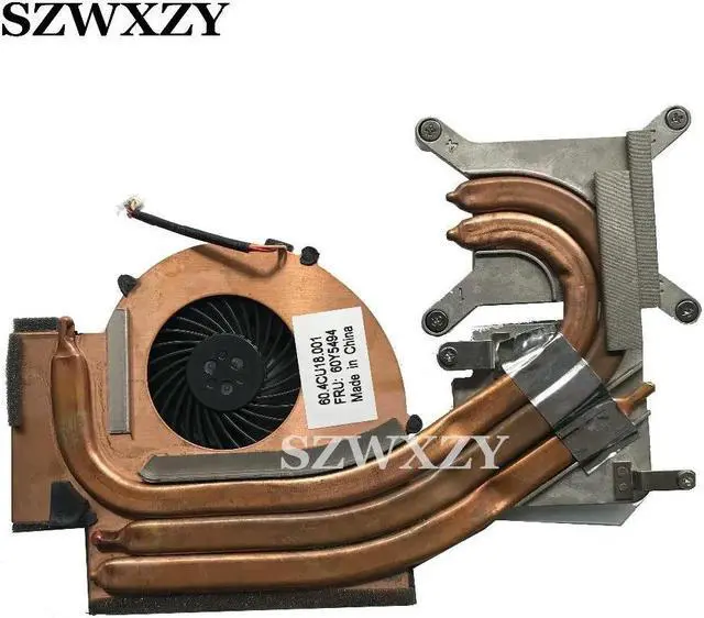 Main image of For W510 Heatsink Laptop CPU Cooler Cooling Fan 60Y5493 60Y5494