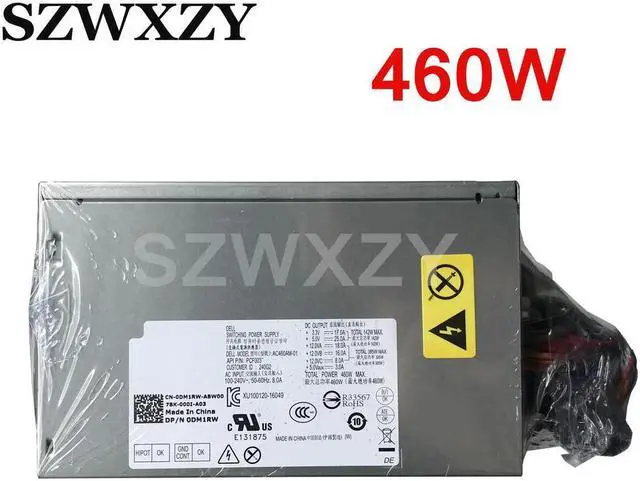 Main image of For XPS 8910 XPS 8920 XPS 8300 8500 8700 8900 Aurora R5 R6 Power Supply DM1RW GJXN1 1XMMV 460W AC460AM-01 Power Supply