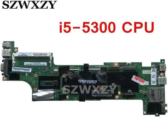Main image of For X250 Laptop Motherboard FRU 00HT385 VIUX1 NM-A091 i5-5300 2.3GHz CPU