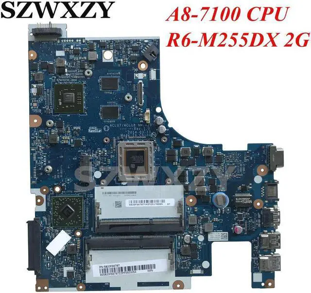 Main image of For Z50-75 Laptop Motherboard 5B20F66787 With A8-7100 CPU R6-M255DX 2GB GPU NM-A291 DDR3L