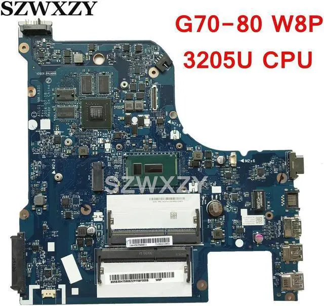 Main image of For G70-80 3205U CPU Laptop Motherboard GT920M GPU AILG1 NM-A331 5B20H70688 DDR3L