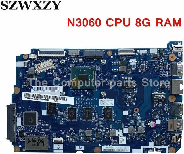 Main image of 5B20L77328 For 110-15IBR Laptop Motherboard CG520 NM-A804 With N3060 CPU 8G RAM