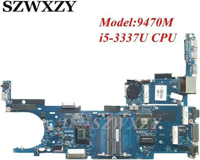 Main image of 717842-001 717842-601 For EliteBook 9470m Laptop Motherboard W/ i5-3337U Processor 6050A2514101 DDR3