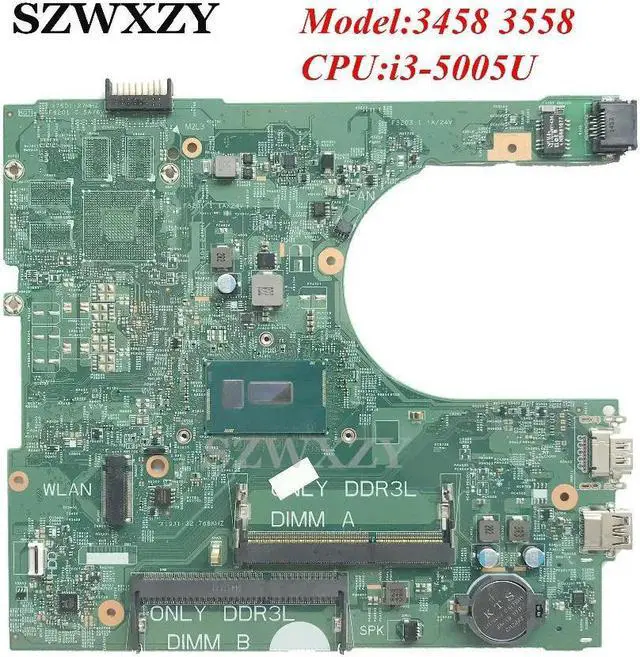 Main image of CN-086P58 086P58 86P58 For Inspiron 3458 3558 Laptop Motherboard W/ i3-5005U Processor 14216-1 DDR3L