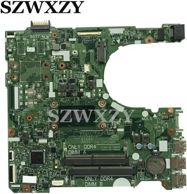 Main image of For Inspiron 3567 3467 Laptop Motherboard i3-7100U 2.4Ghz CPU CN-0RY2Y1 0RY2Y1 RY2Y1 DDR4 15341-1 91N85