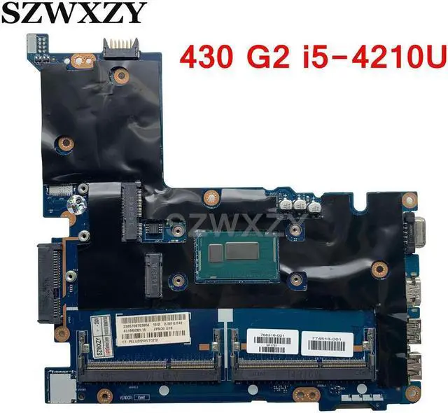 Main image of For ProBook 430 G2 Laptop Motherboard 768216-601 768216-501 768216-001 LA-B171P i5-4210U CPU 448.0EH10.001B