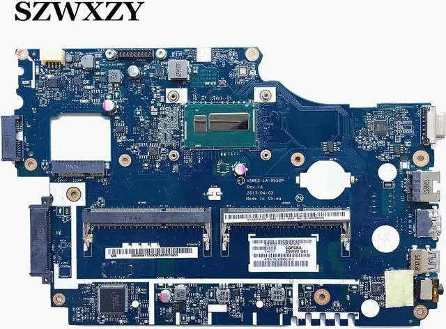 Main image of For E1-532 E1-572 Laptop Motherboard i3-4010U  V5WE2 LA-9532P HD Graphics 4400