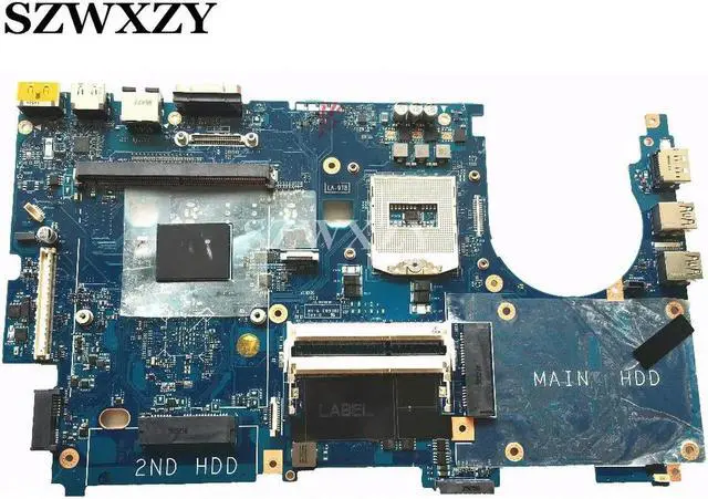 Main image of High quanlity For M6800 Laptop Motherboard PGA947 VAR10 LA-9782P CN-098VVR 98VVR