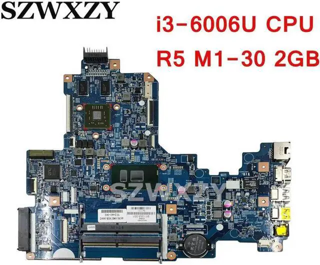 Main image of For 17-X Laptop Motherboard 448.08E01.0021 15289-2 911333-001 912441-001 SR2UW i3-6006U R5 M1-30 2GB