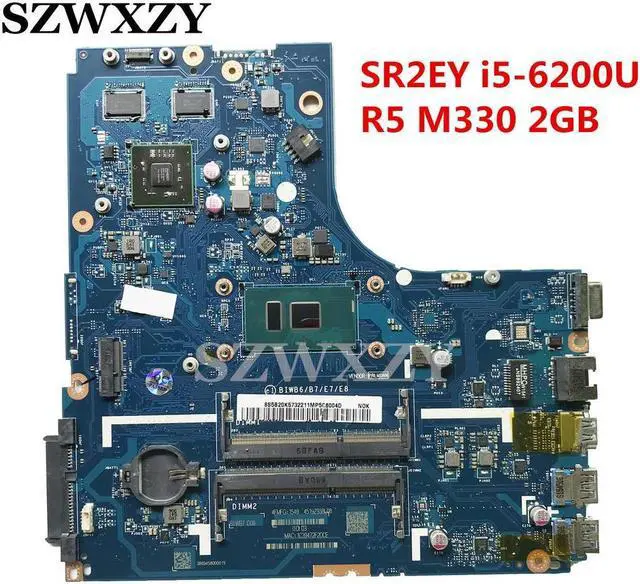 Main image of 5B20K57322 LA-D101P For B51-80 Laptop Motherboard SR2EY i5-6200U CPU R5 M330 2GB GPU DDR3L