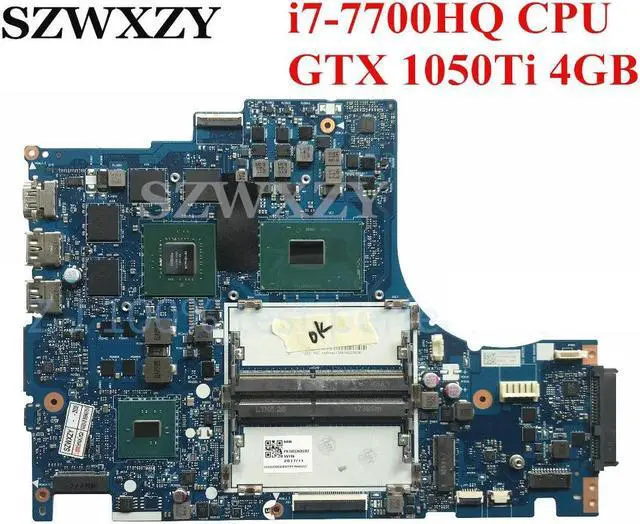 Main image of NM-B191 For Y520-15IKBN Laptop Motherboard i7-7700HQ CPU GTX 1050Ti 4GB 5B20N00280