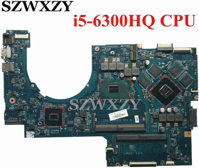 Main image of For 17-AB 17T-AB Laptop Motherboard 857390-601 857390-501 857390-001 DAG37AMB8D0 With i5-6300HQ CPU GTX960M 2GB