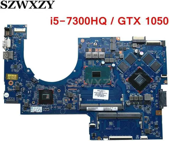Main image of For Pavilion 17-AB 17-W Laptop Motherboard With GTX 1050 GPU i5-7300HQ CPU DDR4 915468-601 915468-001 DAG37DMBAD0