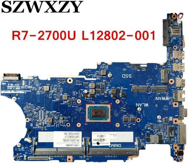 Main image of For 645 G4 Laptop Motherboard L12802-001 6050A2930301-MB-A01 HSN-I15C R7-2700U CPU