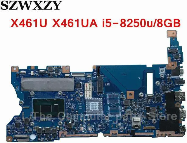 Main image of For X461U X461UA Laptop Motherboard With SR3LA i5-8250U CPU And 8GB RAM