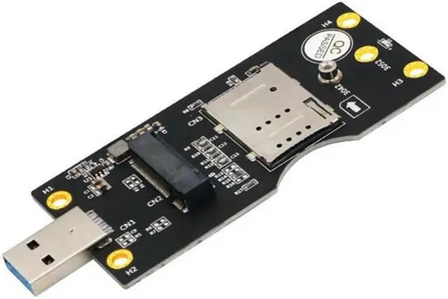 Main image of NGFF M.2 Key B To USB 3.0 Adapter Expansion Card with Card Slot for WWAN/LTE 3G/4G/5G Module Support 3042/3052 M.2 SSD