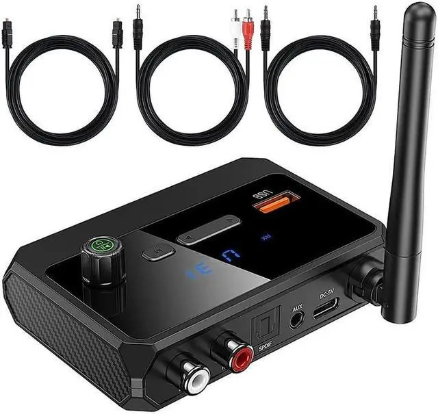 Main image of Bluetooth Adapter for Stereo Receiver - Bluetooth 5.3 Receiver, Wireless Audio Adapter for Home Stereo System