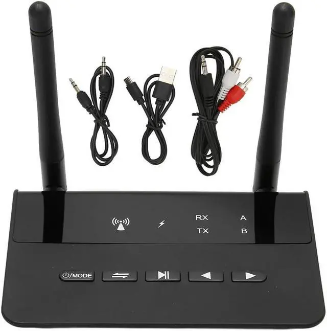 Main image of Bluetooth 5.2 Transmitter Receiver, 2-in-1 Wireless 200Ft Long Range Audio Adapter with CSR Chip, for Speaker Car