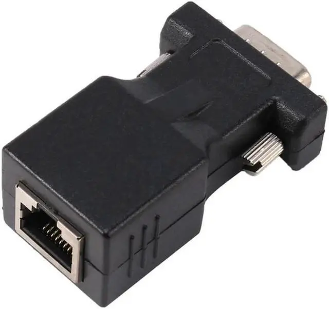 Main image of 20X VGA Extender Male To LAN CAT5 CAT6 RJ45 Network Cable Adapter